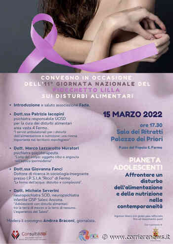 Martedì 15 marzo, giornata nazionale della lotta ai disturbi alimentari, a Fermo un convegno - CorriereNews