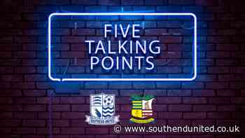FIVE TALKING POINTS: SOLIHULL MOORS - News - Southend United