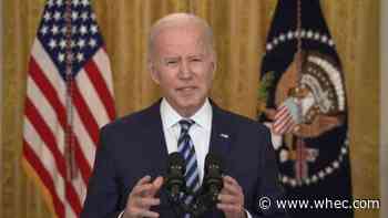 WATCH LIVE: President Biden to announce aid to Ukraine, now scheduled for 12:30 p.m.
