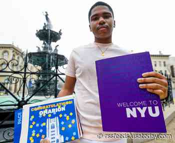 'Dream' come true: Student becomes first in family to go to college, accepted into over 20