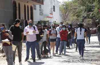 Caos en la vacunación en Iguala; mucha afluencia en Chilapa y ágil en la capital - El Sur de Acapulco