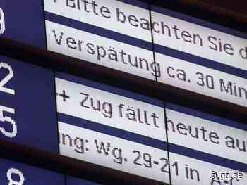 Bahn: Verspätungen in Bonn, Troisdorf und Remagen - Reparaturarbeiten - General-Anzeiger Bonn