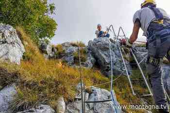 Lecco, pronte alla riapertura le ferrate Gamma e Corna di Medale - Montagna.tv