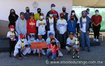 Parras de la Fuente campeón en la Liga de beisbol ranchera - El Sol de Durango