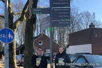 Erste Wegweiser in Stadtlohn aufgestellt - Halterner Zeitung