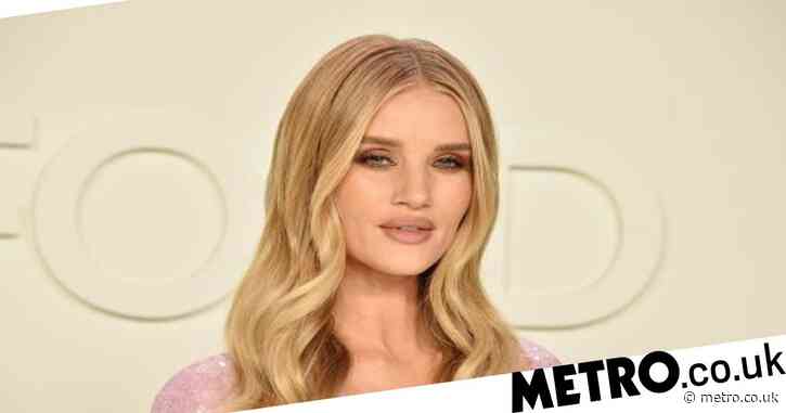 Rosie Huntington-Whiteley shares rare selfie with Jason Statham and first ever snap of newborn baby's face