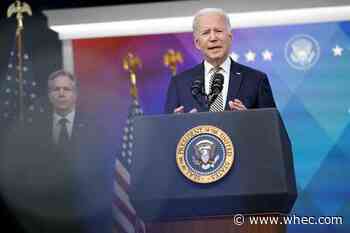 Biden calls Russian leader Vladimir Putin 'a war criminal'
