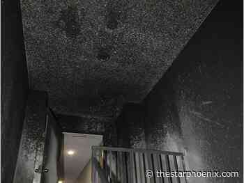 Pleasant Hill apartment stairwell fire deliberately caused