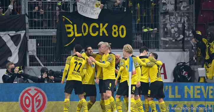 Dortmund nach Sieg in Mainz vier Punkte hinter Bayern
