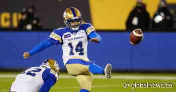 Kicker Sergio Castillo signs 2-year deal with Edmonton Elks - Global News