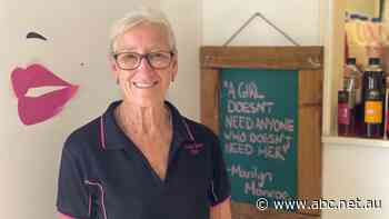 Strangers came and took furniture from this flooded business, but they weren't looters