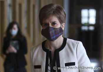 Nicola Sturgeon keeps face masks in law in Scotland in latest covid update - Barrhead News