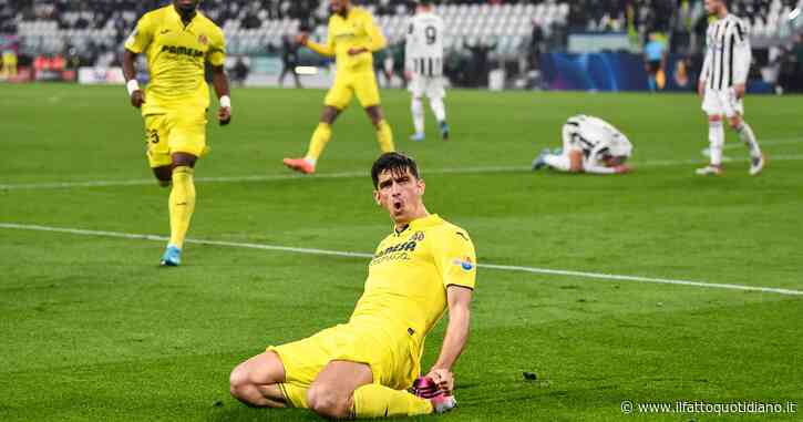 Juventus-Villareal 0-3, i bianconeri crollano in casa e salutano la Champions League