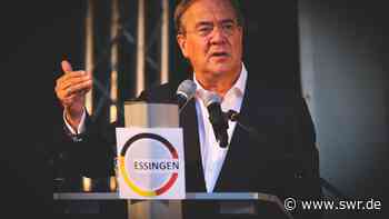 Armin Laschet auf Wahlkampftour in Essingen - SWR Aktuell