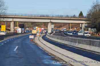 New photos show progress of work to upgrade M6 to so-called 'smart motorway' - St Helens Star