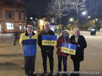 St Helens Vigil for Ukraine: Community gather to pray for peace in Ukraine - St Helens Star