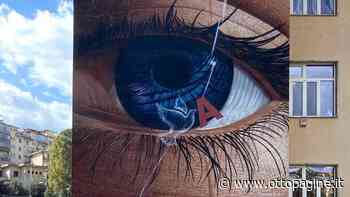 Un murale per dire "No" alla guerra: inaugurata l'opera di Jorit a Salerno - Ottopagine