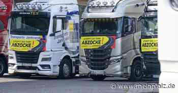Lkw-Proteste in mehreren Bundesländern - Wirtschaft - DIE RHEINPFALZ - Rheinpfalz.de