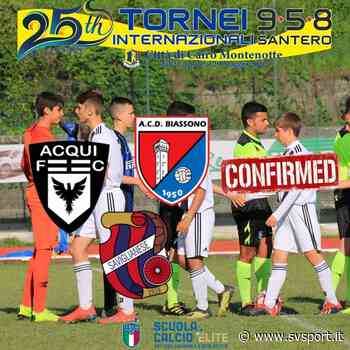Calcio, Torneo Internazionale 958 Santero: ci saranno anche Biassono, Acqui e Saviglianese - SvSport.it