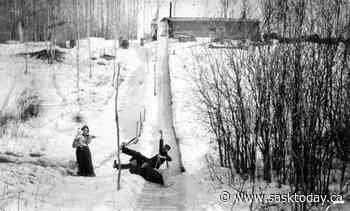 Vintage photo shows impressive Kamsack toboggan slide - SaskToday.ca