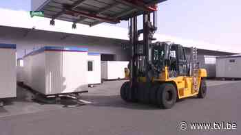 Warsco Units uit Genk kan de vraag naar woonunits voor vluchtelingen niet bijhouden. - TV Limburg