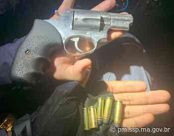 Em Bacabal, PMMA apreende mais uma arma de fogo • PM/MA - Polícia Militar do Maranhão - PM/MA