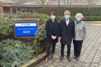 Local philanthropists gift $50000 to Delta hospice – Peace Arch News - Peace Arch News