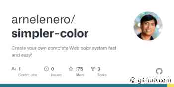 Simpler Color - Create your own complete color system