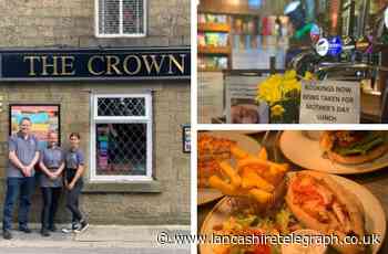 THE CROWN, ACCRINGTON: Santa takeaway was a great time for top pub