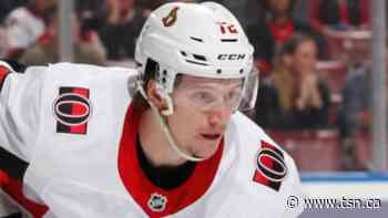 Senators' Chabot leaves game vs. Blue Jackets with upper-body injury - TSN