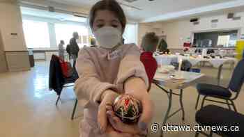 Ottawa kids experience the traditional Ukrainian art of Pysanky - CTV News Ottawa