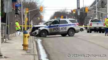 Ottawa police cruiser involved in collision in Sandy Hill - CTV News Ottawa