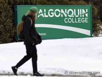 College faculty at Algonquin, across province set strike date of Friday - Ottawa Citizen