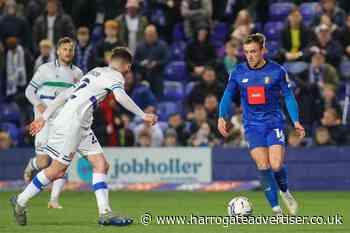 Referee 'forgot' he had already booked Harrogate Town's Luke Armstrong, claims Alex Pattison after Tranmere Rovers defeat - Harrogate Advertiser