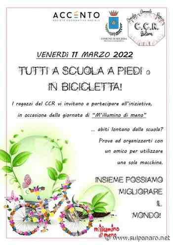 M'illumino di meno: a Soliera si va a scuola a piedi o in bicicletta - SulPanaro