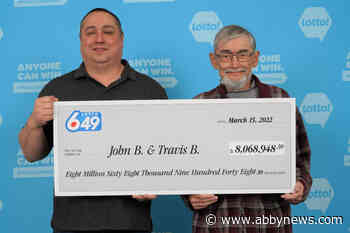 Uncle and nephew from Chilliwack share $8 million Lotto 6/49 win – Abbotsford News - Abbotsford News