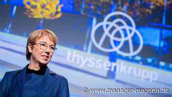 Thyssenkrupp: Martine Merz warnt vor Kurzarbeit