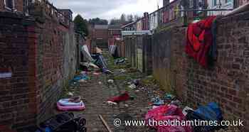 Mattresses and bags of rubbish among waste dumped on Salford Street, Oldham - The Oldham Times
