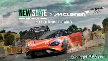 New State Mobile March Update Now Live for Android, iOS Users; Brings New McLaren Supercar, MG3 Gun
