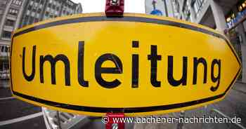 Umleitung eingerichtet: Straßensperrung nach Bombenfund in Verlautenheide