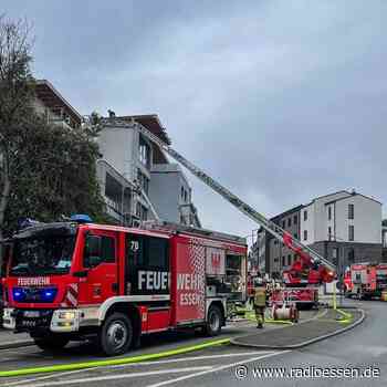 Neubau-Fassade in Essen fängt nach Handwerkerarbeiten Feuer - Radio Essen