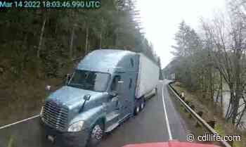 VIDEO: Semi passing on double yellow gives dash cammer a big scare - CDLLife