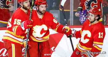 Dube scores go-ahead goal as Calgary Flames beat New Jersey Devils 6-3