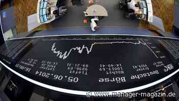Börse: Dax baut Verluste aus, Thyssenkrupp knickt ein, Bitcoin über 40.000 US-Dollar