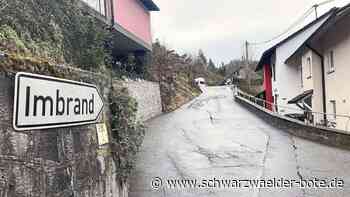 Straßenbau in Lauterbach - Richtung Imbrand holpert es noch länger - Schwarzwälder Bote