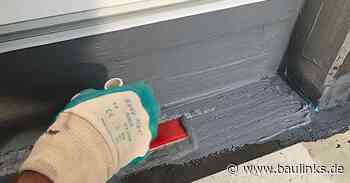 Remmers' MB 2K Window Kit mit allen Komponenten zur Abdichtung bodentiefer Fenster