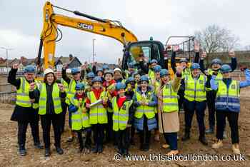 Ceremony marks start of project for 67 homes and council hub in Walthamstow