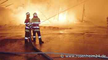 Flammenmeer in Rosenheim: Rückblick auf einen spektakulären Rosenheimer Kriminalfall