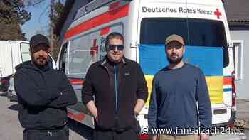 Rettungswagen in Ukraine überführt: Das haben zwei Finanzbeamte und ein afghanischer Flüchtling erlebt