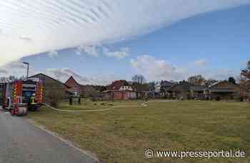 FW-ROW: Feuer in Gartenschuppen